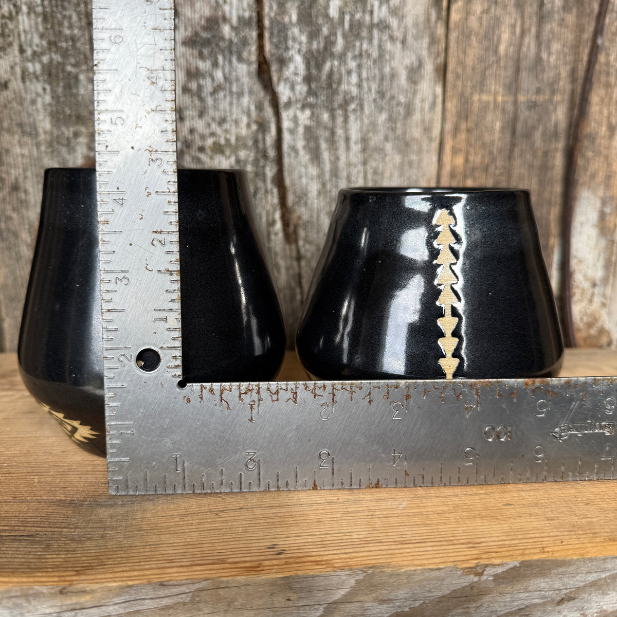 Tumbler Cup Set of 2 - Southwestern Gunmetal