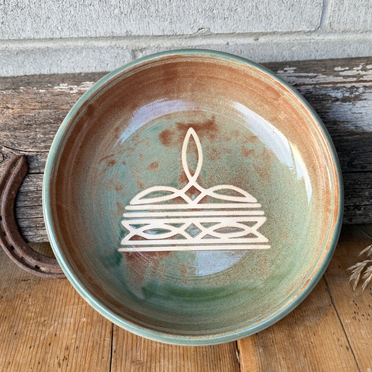 Serving Bowl and Plate set