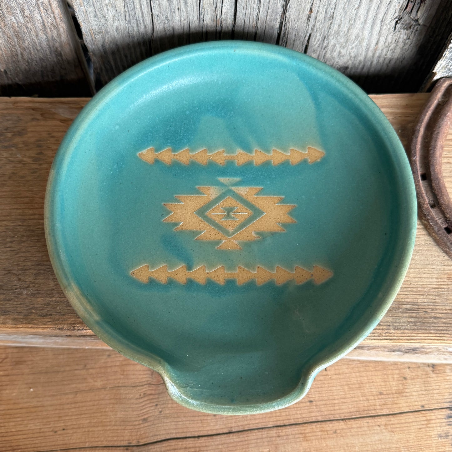 Spoon Rest - Southwestern Turquoise