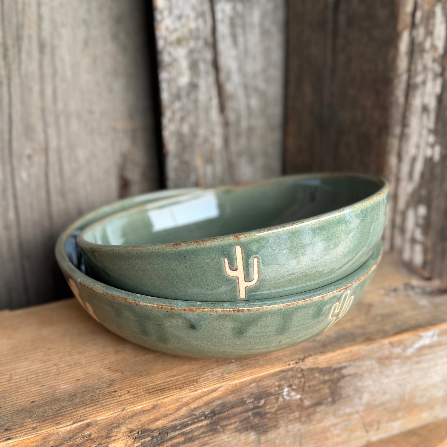 Girl Dinner Bowl/Plate Set of 2