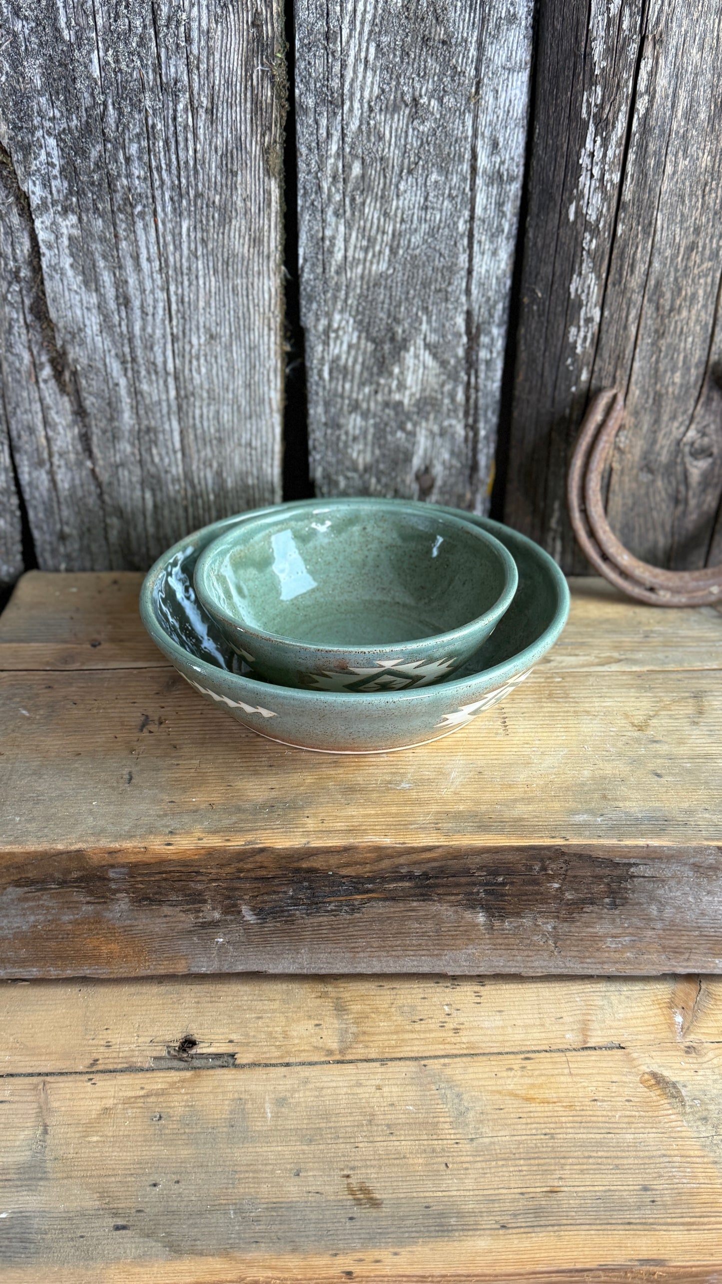 Girl Dinner Bowl/Plate Set of 2