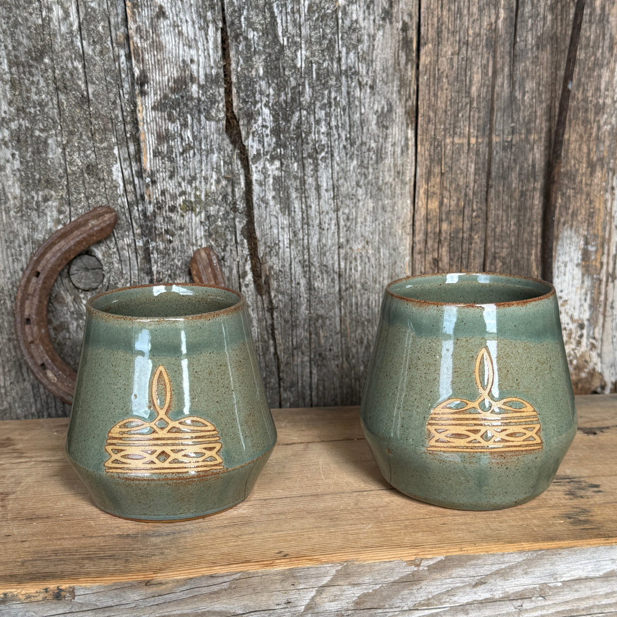 Tumbler Cup Set of 2 - Bootstitch Sagebrush