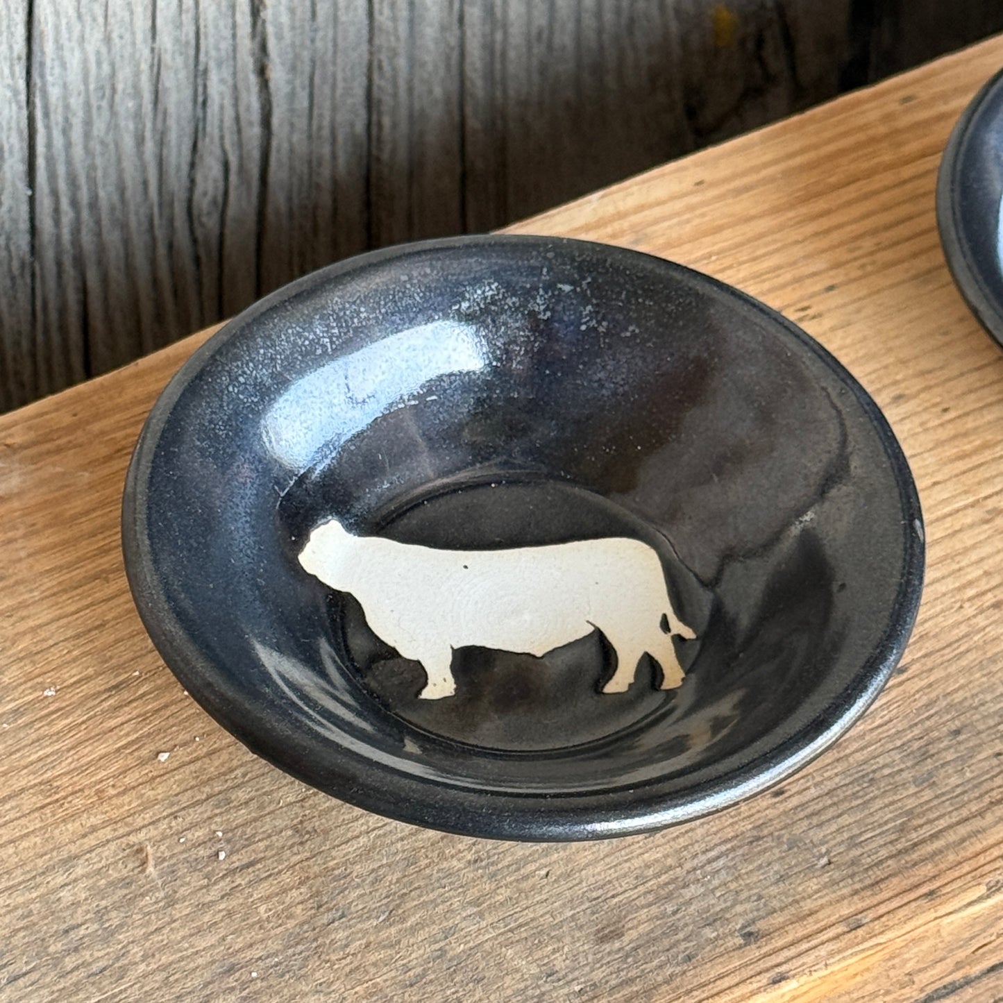 Sauce bowl set of 3 Bull Gunmetal