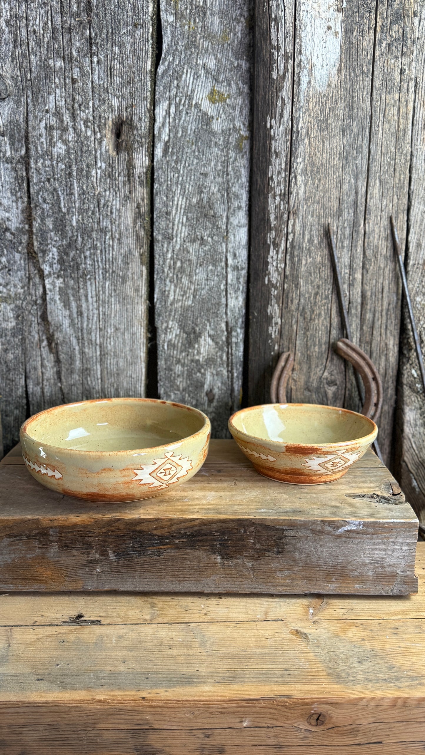 Girl Dinner Bowl/Plate Set of 2