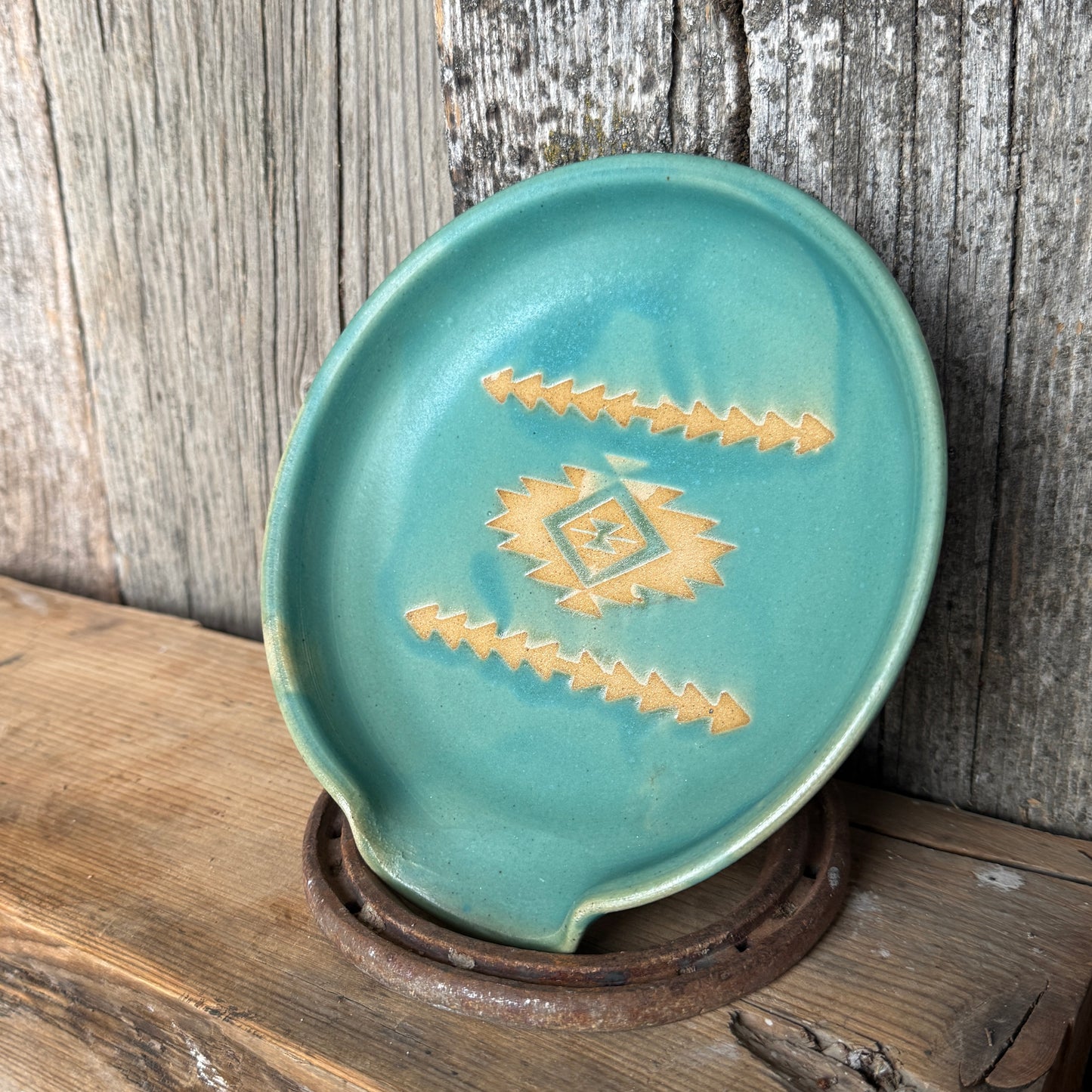 Spoon Rest - Southwestern Turquoise