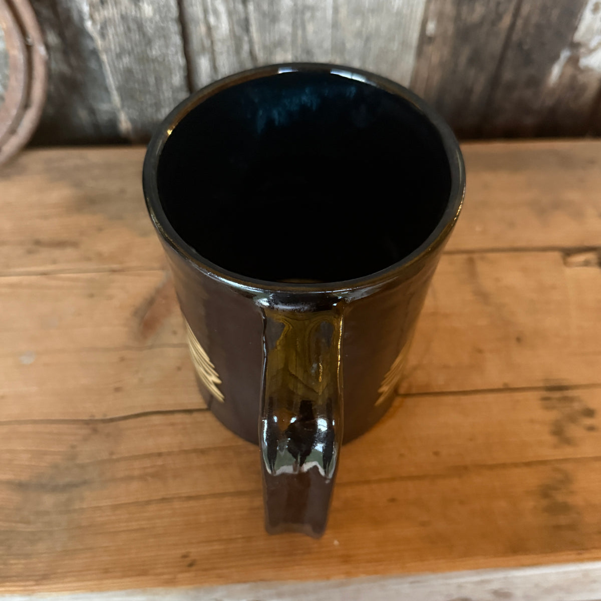Coffee Mug - Gunmetal Bootstitch