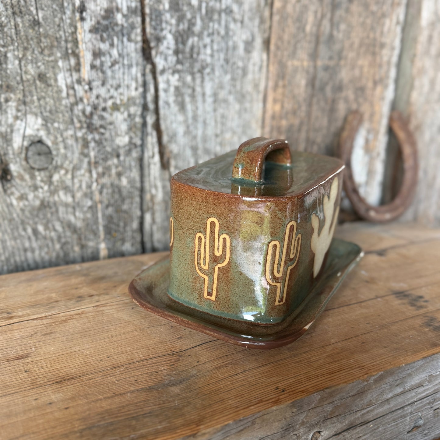 Butter Dish Sagebrush Cactus