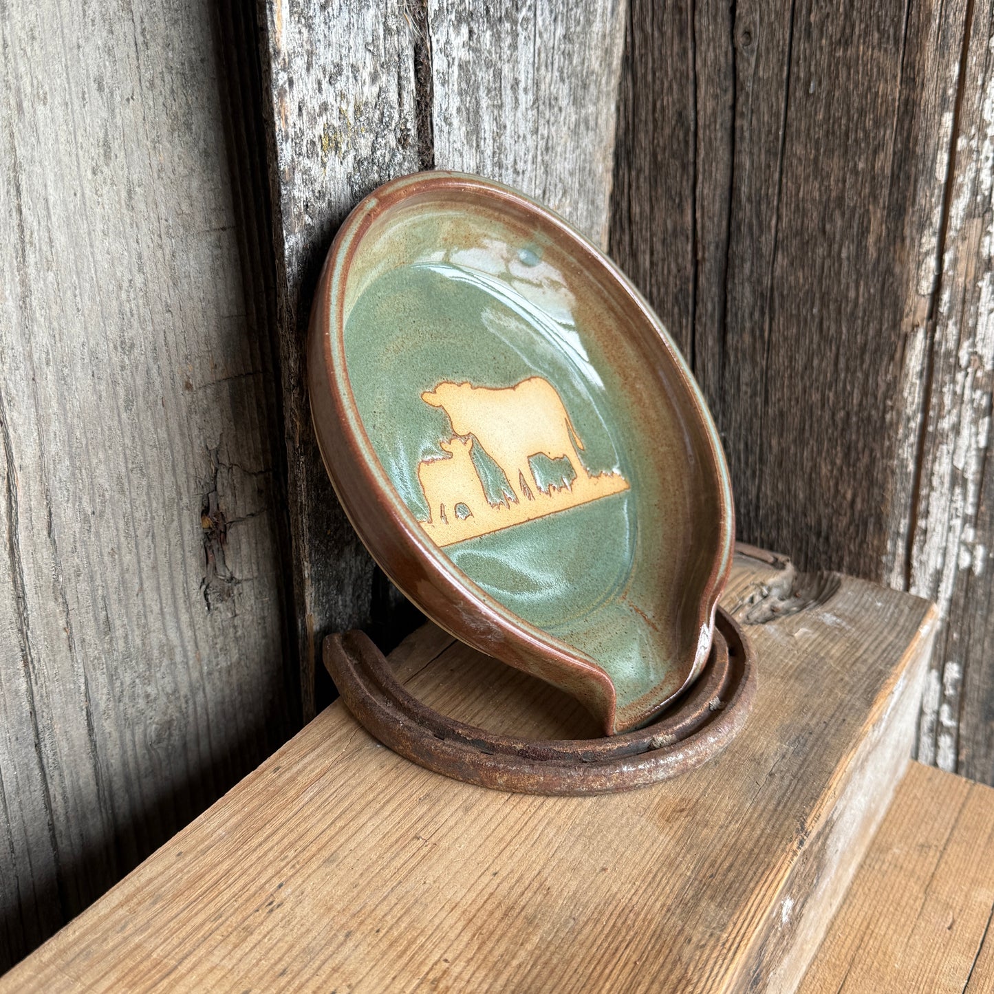 Spoon Rest - Cow Calf Sagebrush (2)