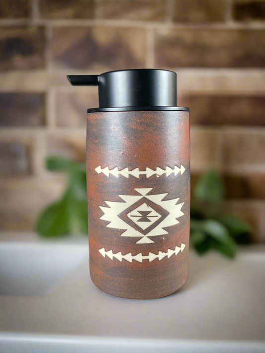 Foaming Soap Dispenser Blackened Copper