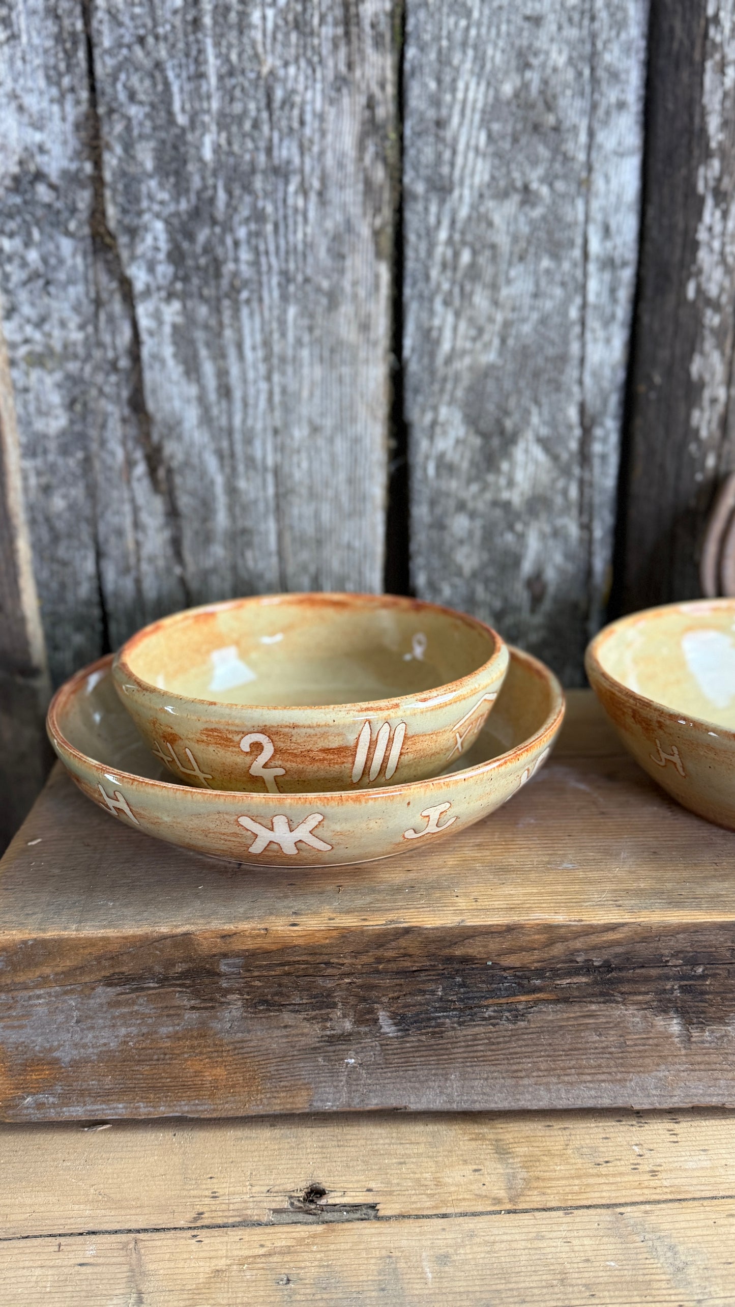 Girl Dinner- Small bowl set of 3