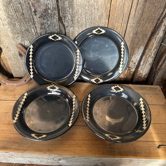 Bowl/ Plate Set of 4 small