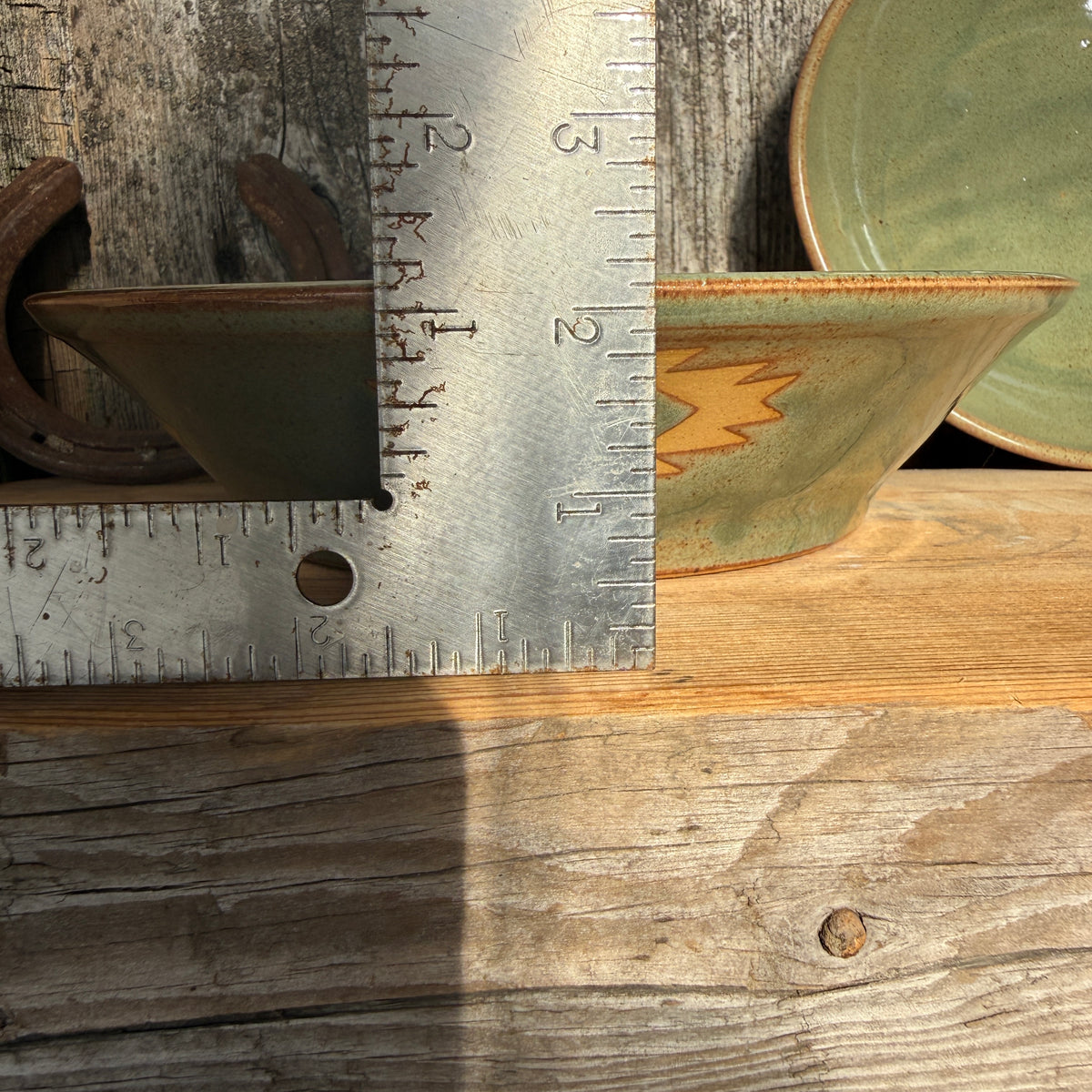 Girl Dinner Bowl/Plate Set of Medium and Large