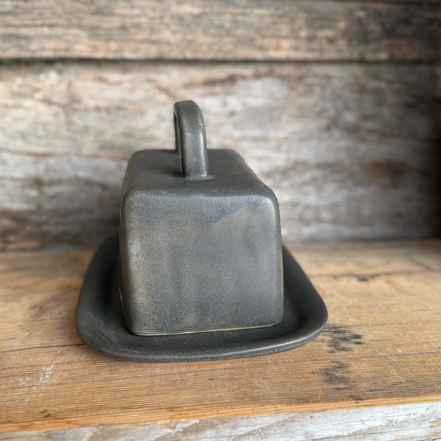 Butter Dish - River Rock Southwestern