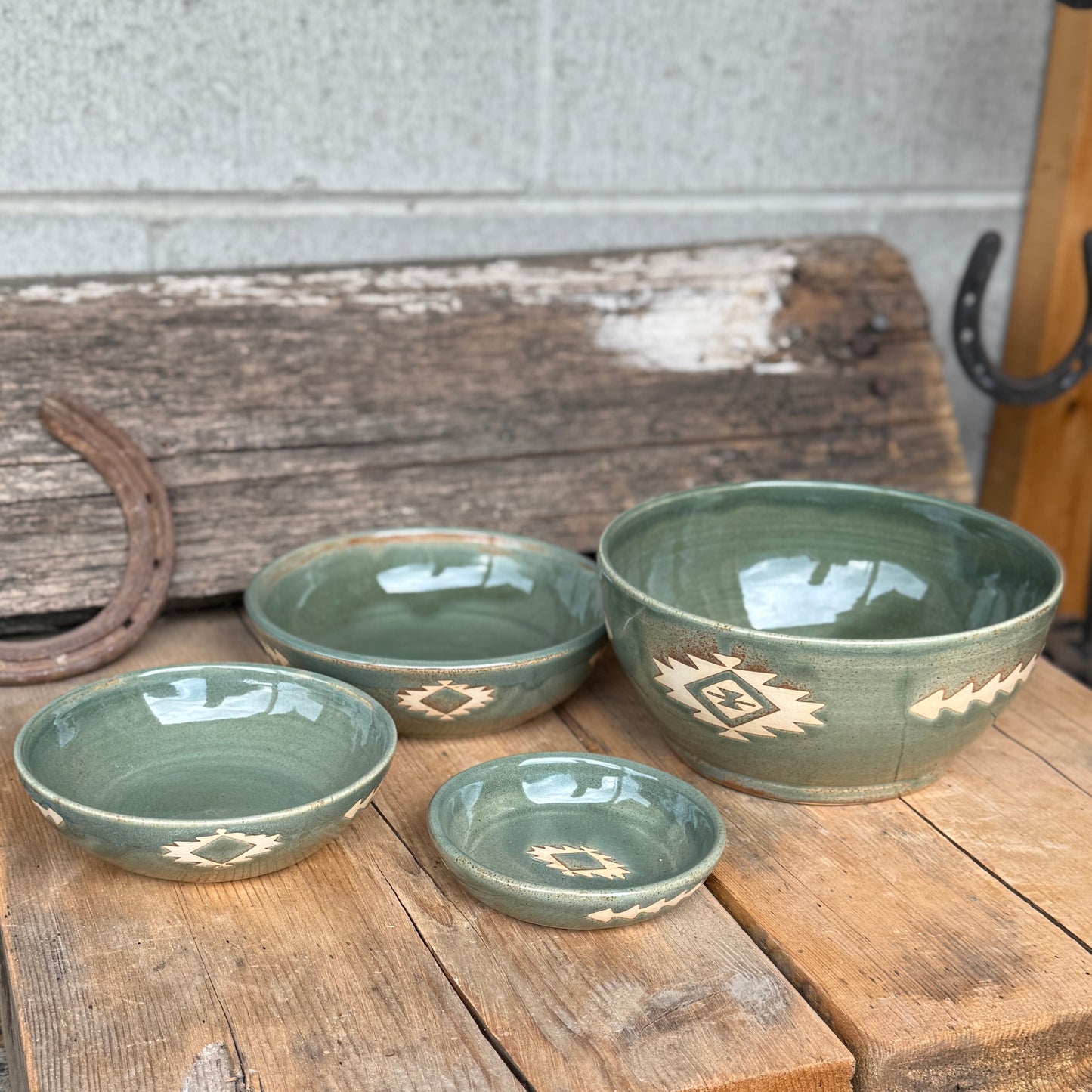 Set of small 4 bowls