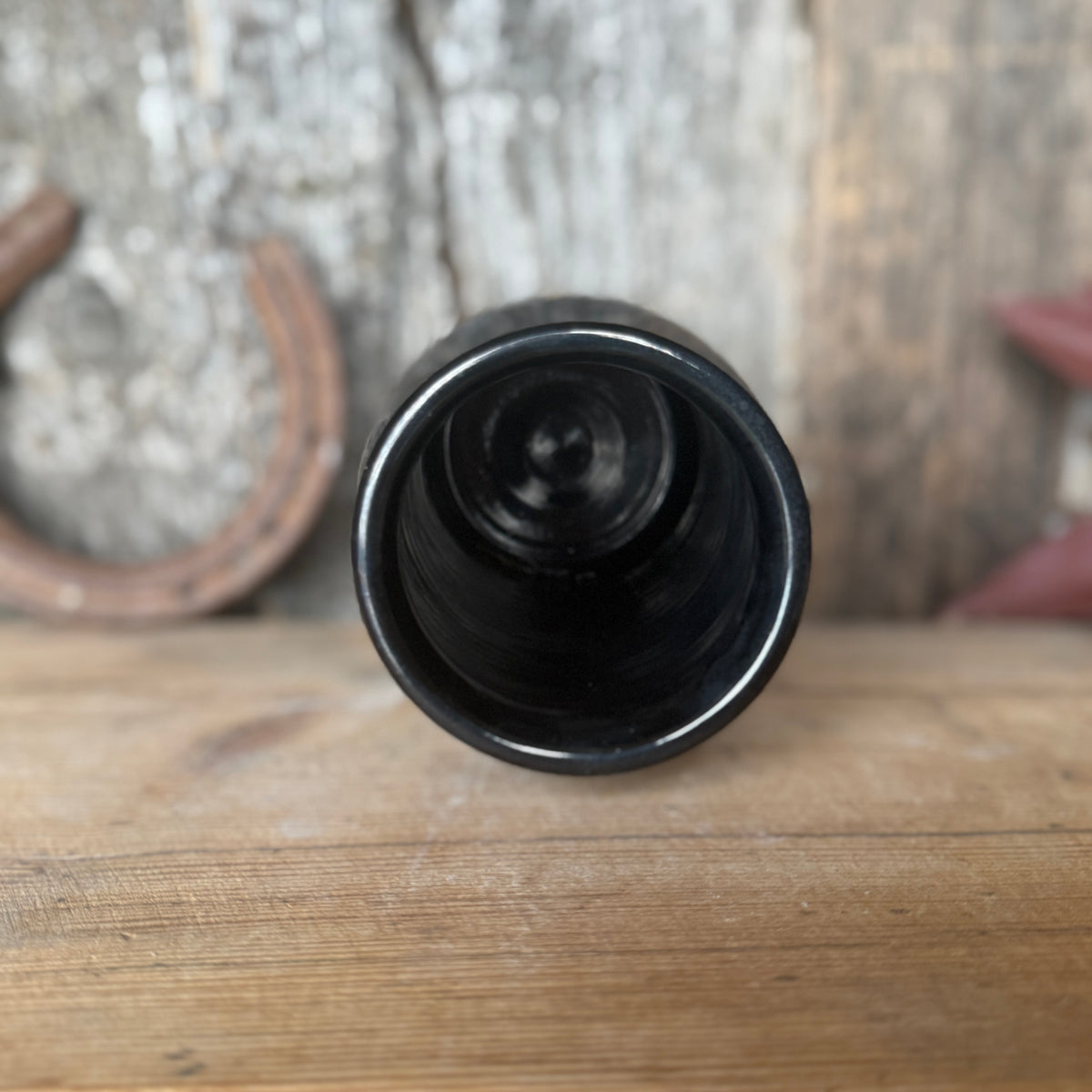 Vase Gunmetal Southwestern