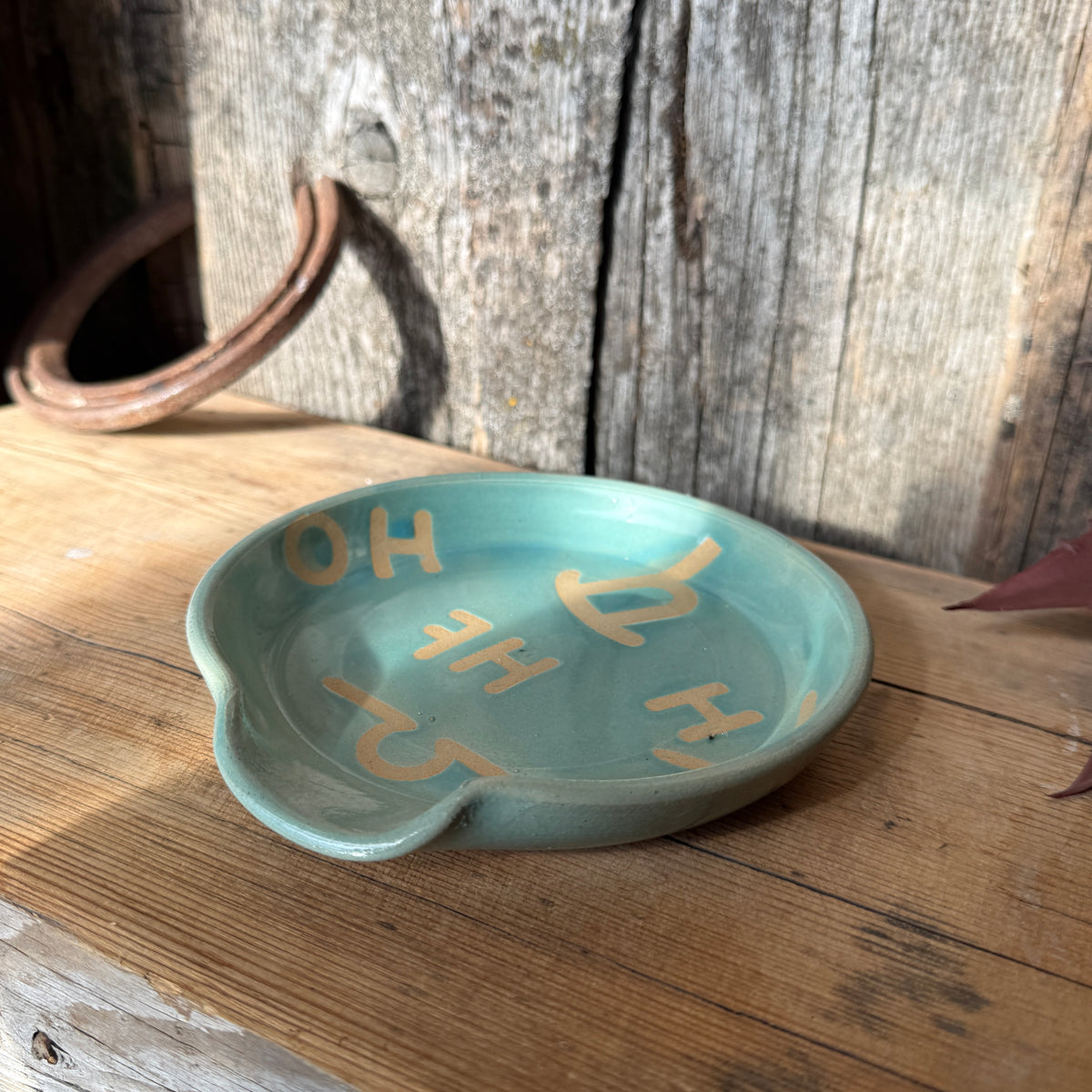 Spoon Rest - Turquoise Branded