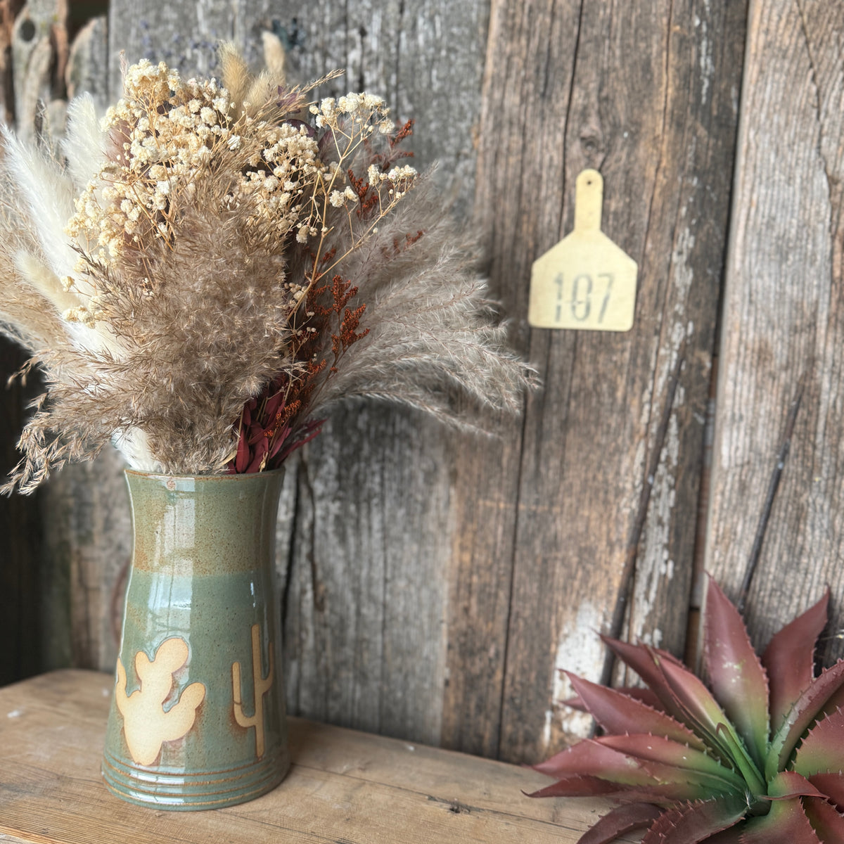 Vase Sagebrush Cactus