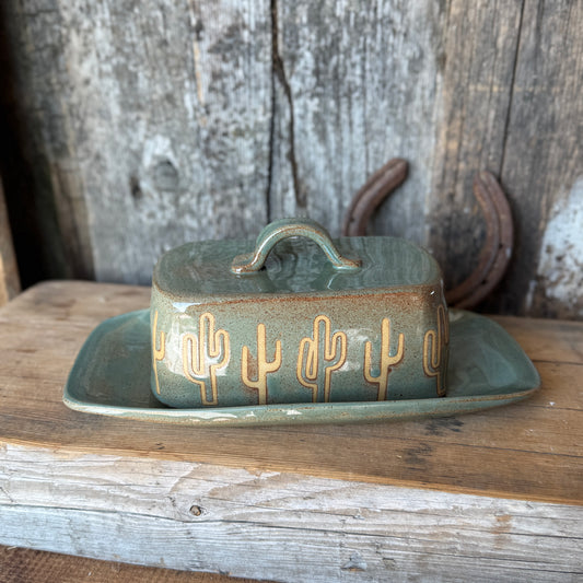 Butter Dish Sagebrush Cactus