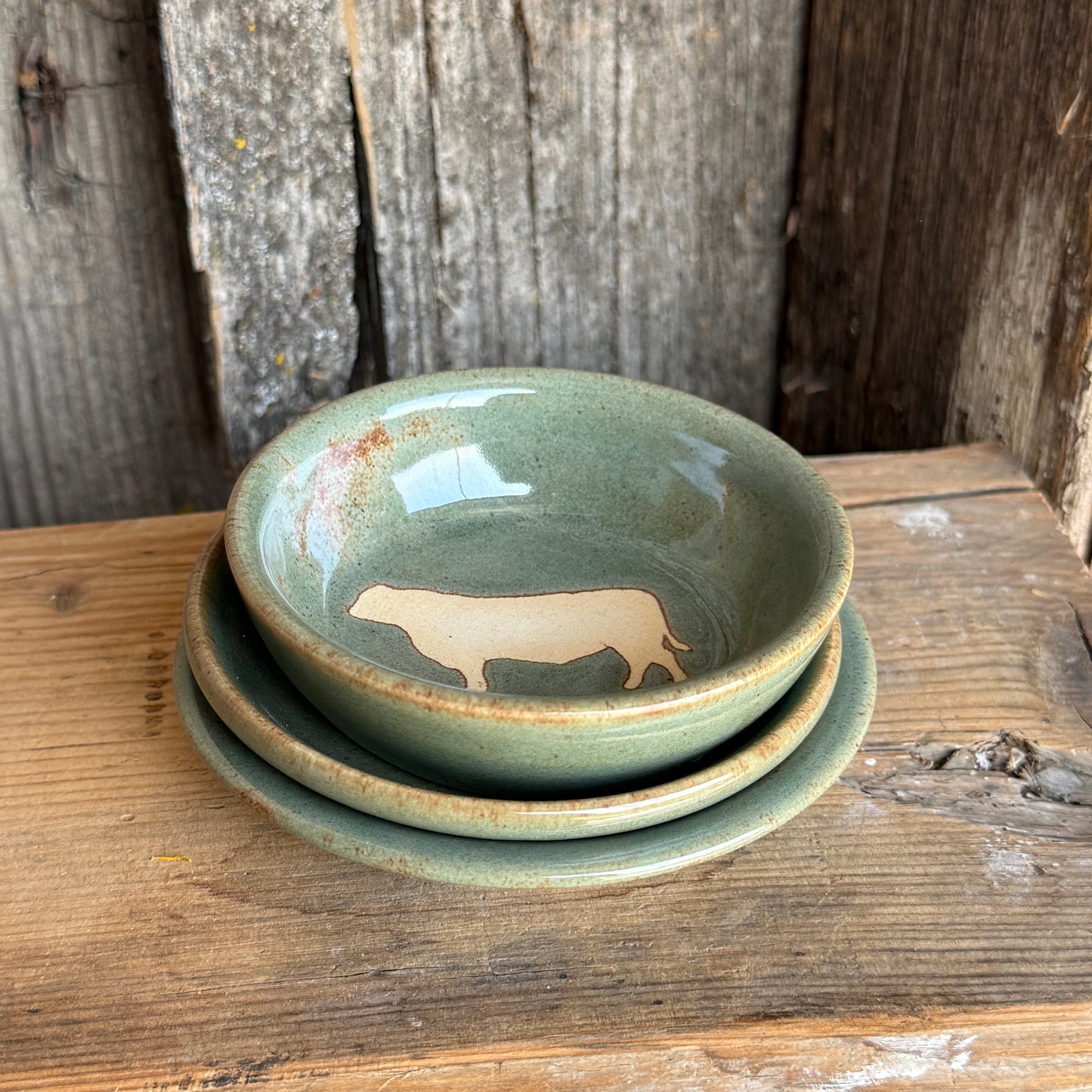 Sauce bowl set of 3 Sagebrush