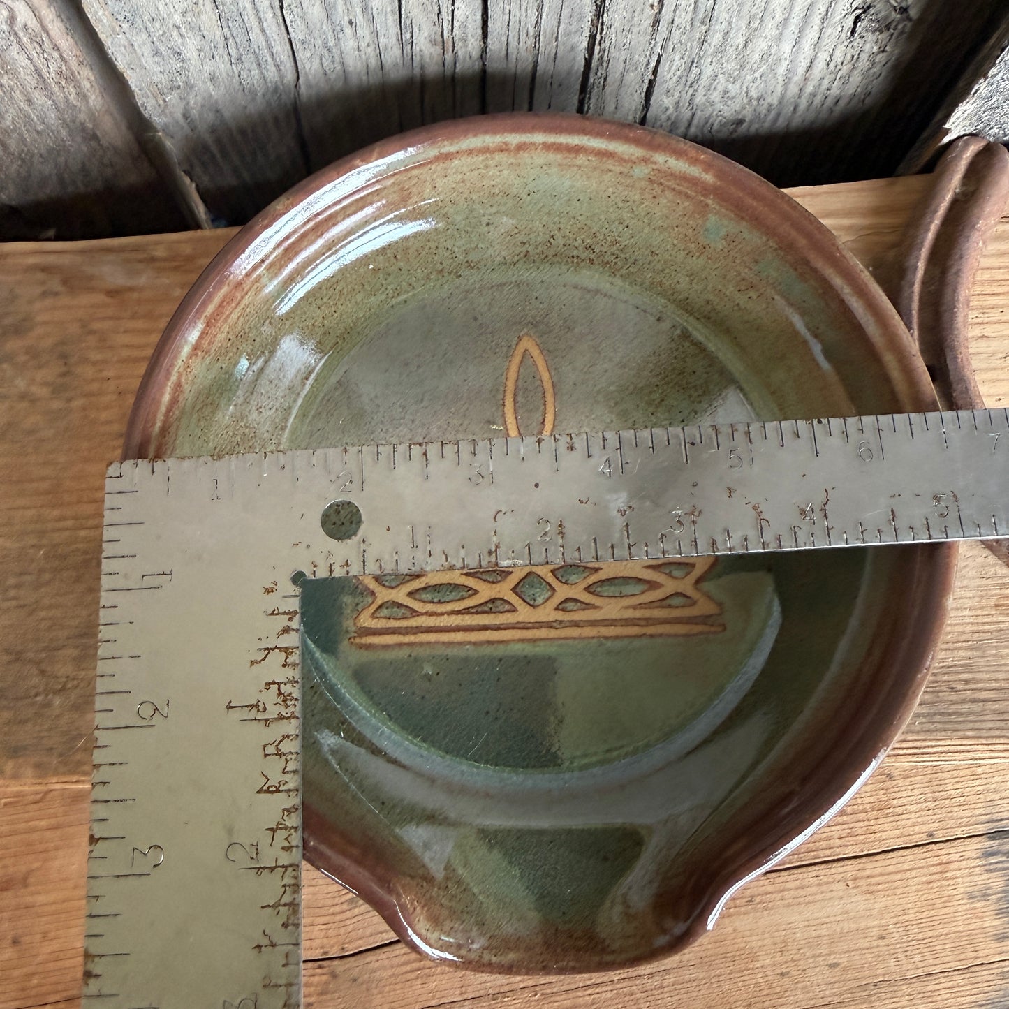 Spoon Rest - Boot stitch Sagebrush