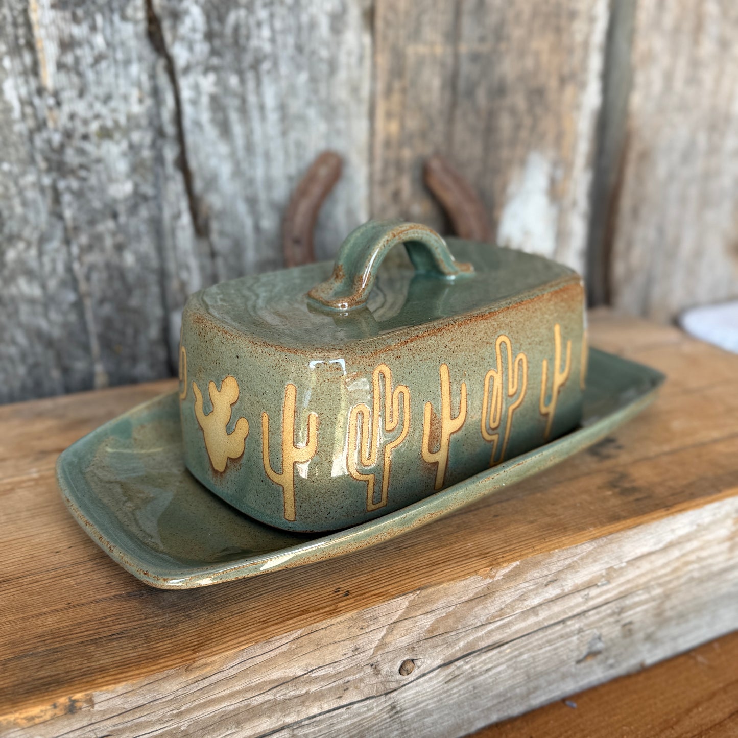 Butter Dish Sagebrush Cactus