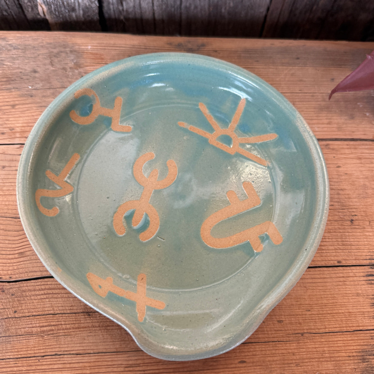Spoon Rest - Turquoise Branded