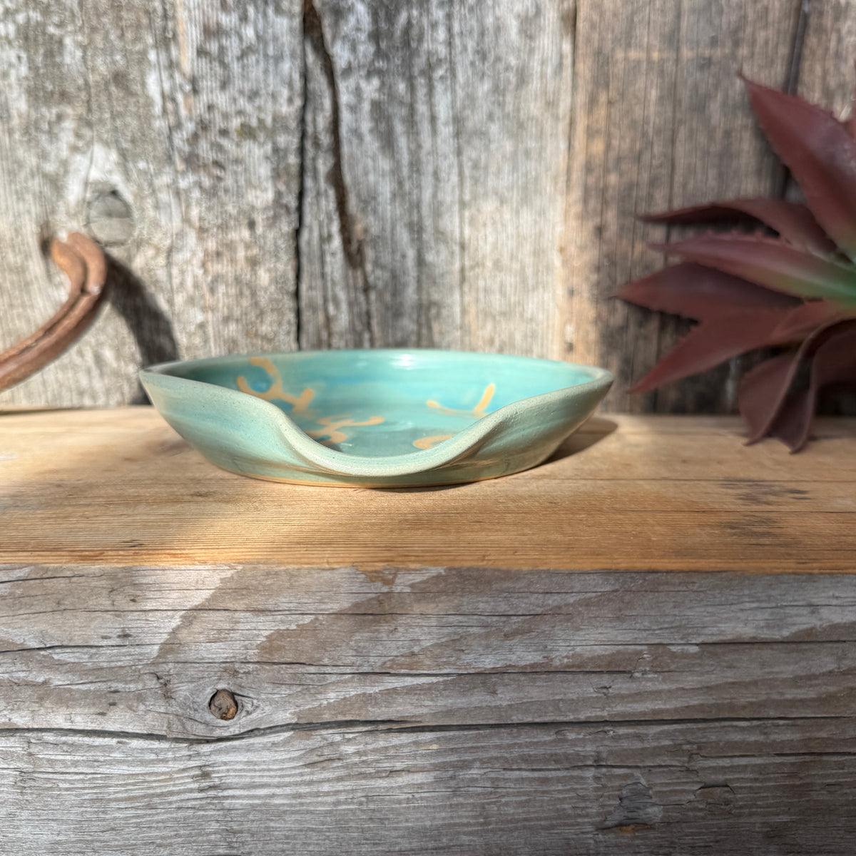 Spoon Rest - Turquoise Branded