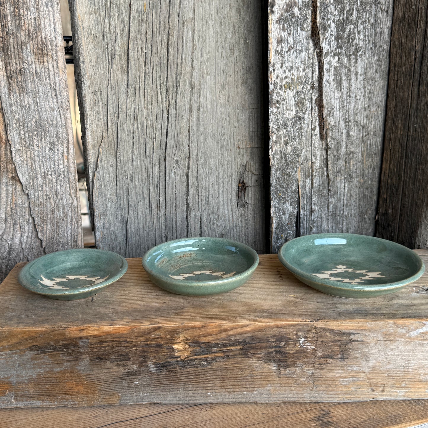 Sauce bowl set of 3 Sagebrush Southwestern