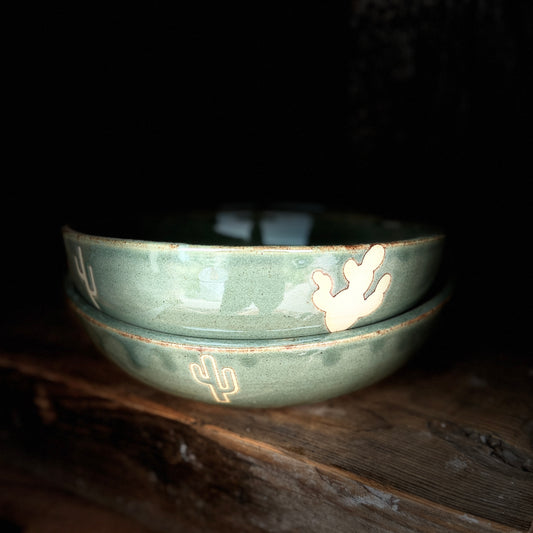 Girl Dinner Bowl/Plate Set of 2