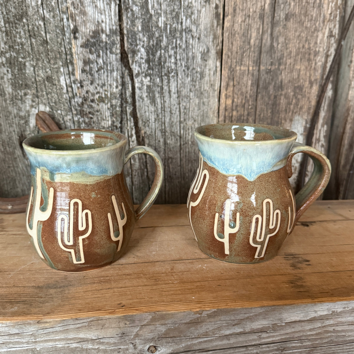 Coffee Mug - Sagebrush Cactus set of 2