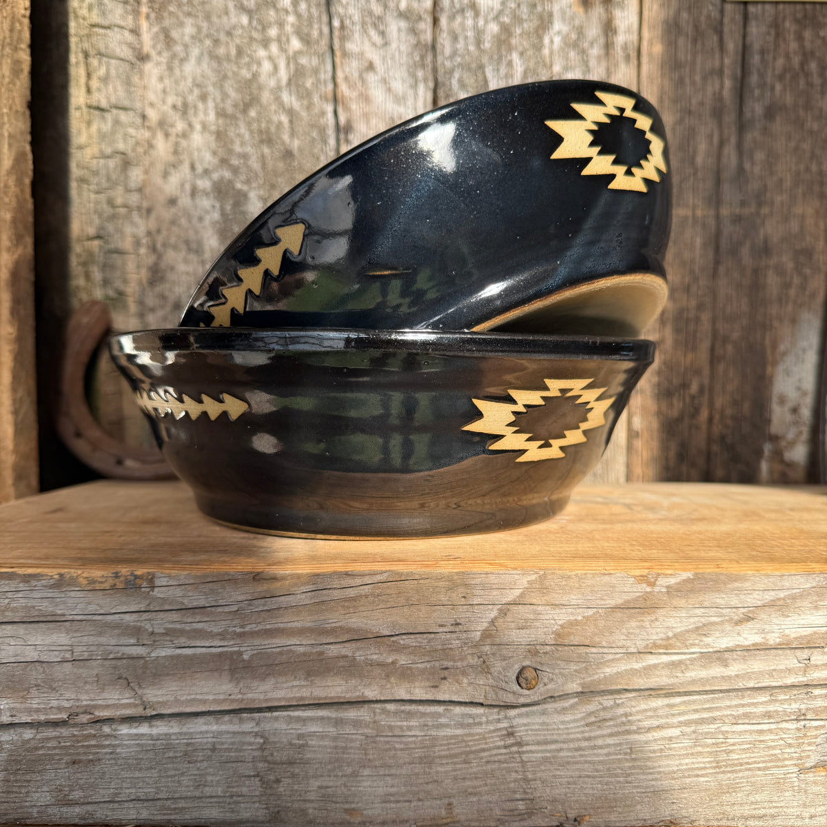 Girl Dinner Bowl/Plate Set of medium and large