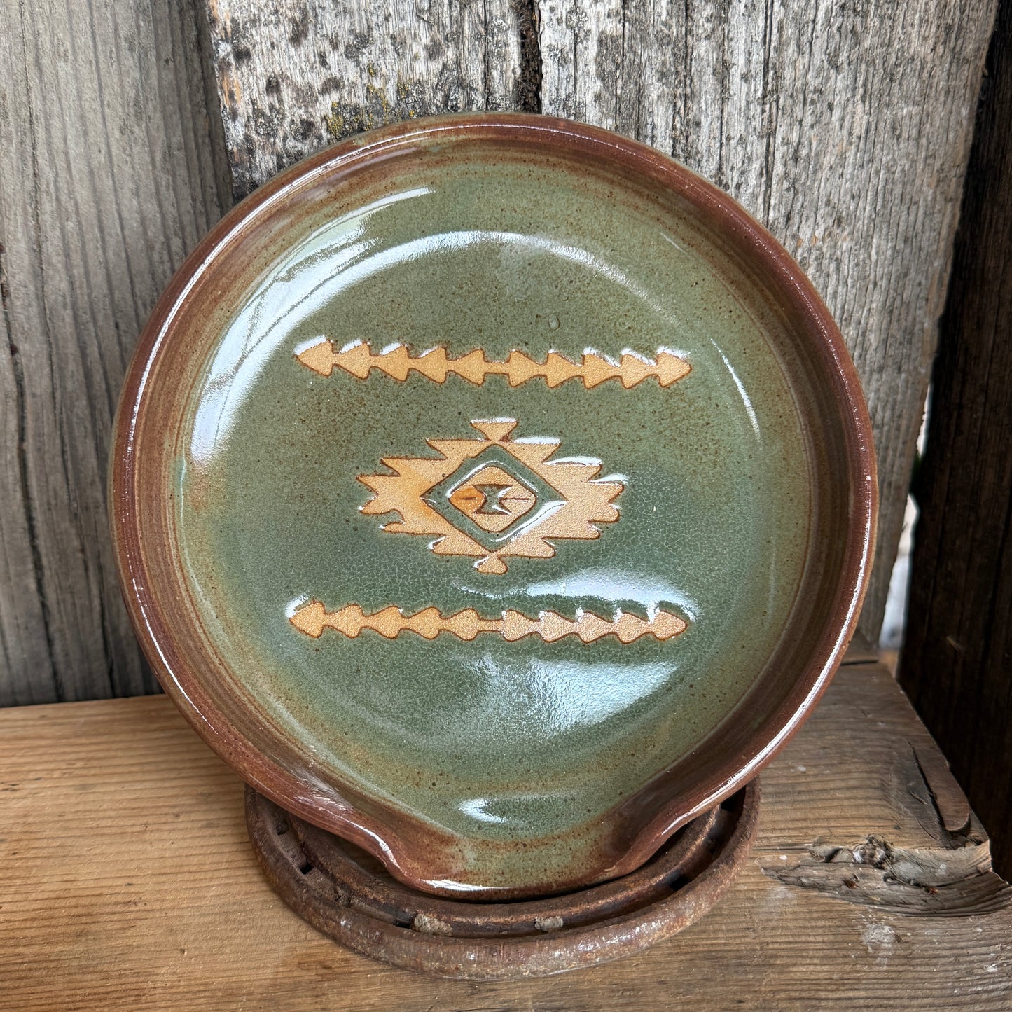 Spoon Rest - Southwestern Sagebrush (2)