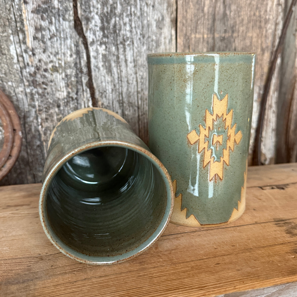 Cup Set of 2- Sagebush Cactus