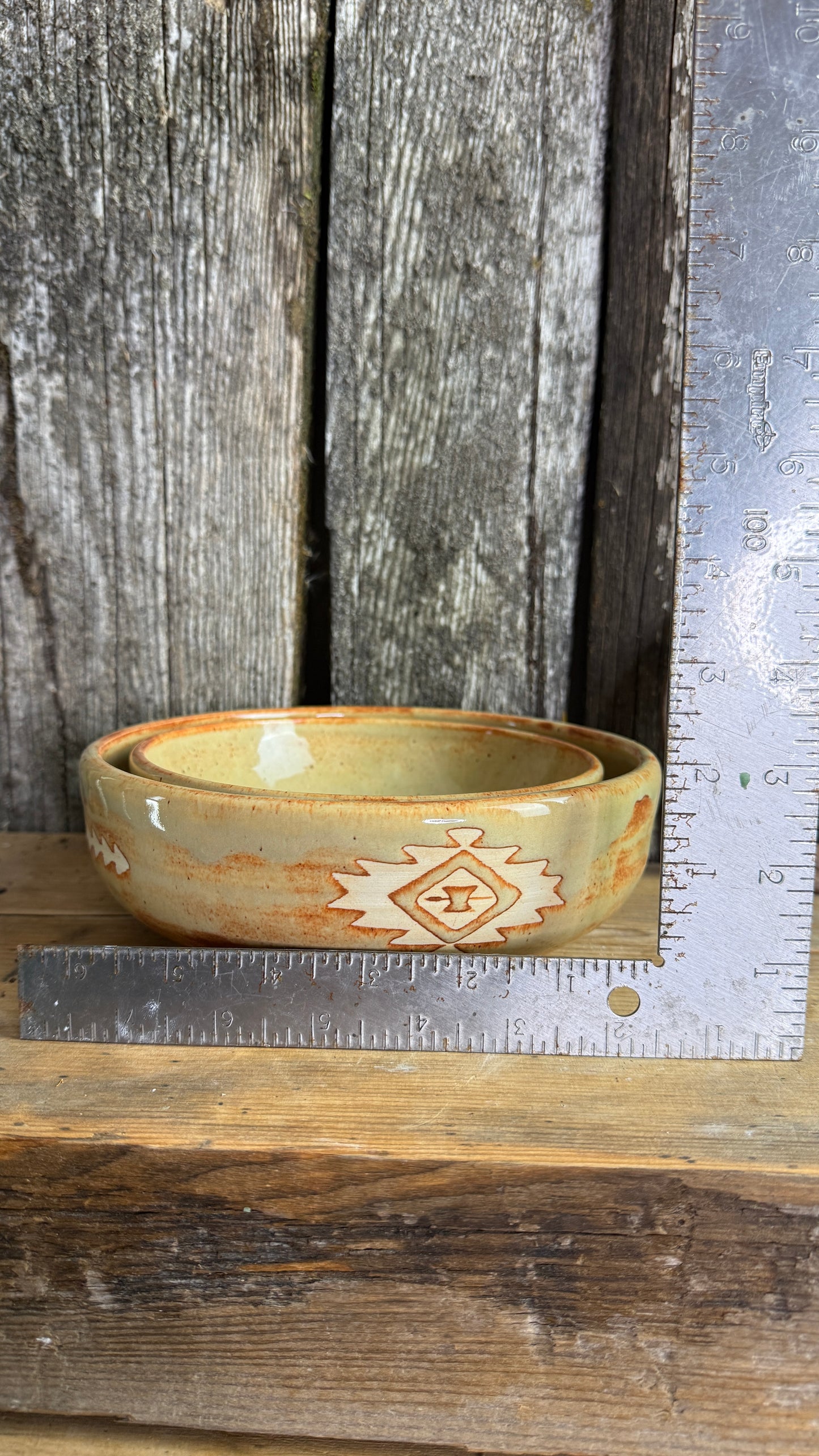 Girl Dinner Bowl/Plate Set of 2