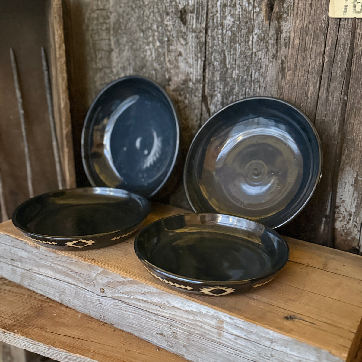 Girl Dinner Bowl/Plate Set of 2 (2 sets available)