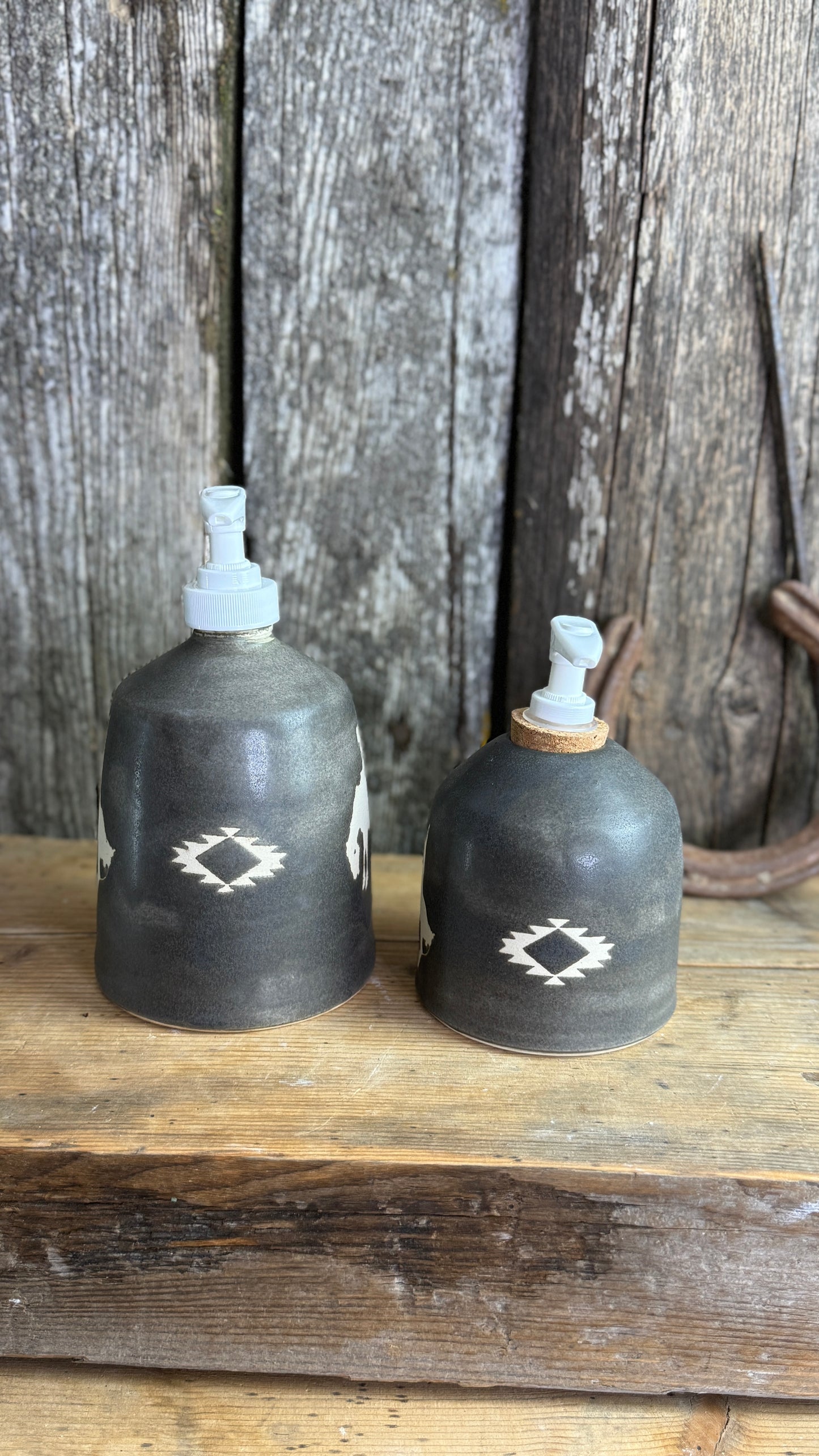 Set- Oil Bottle and Soap Dispenser