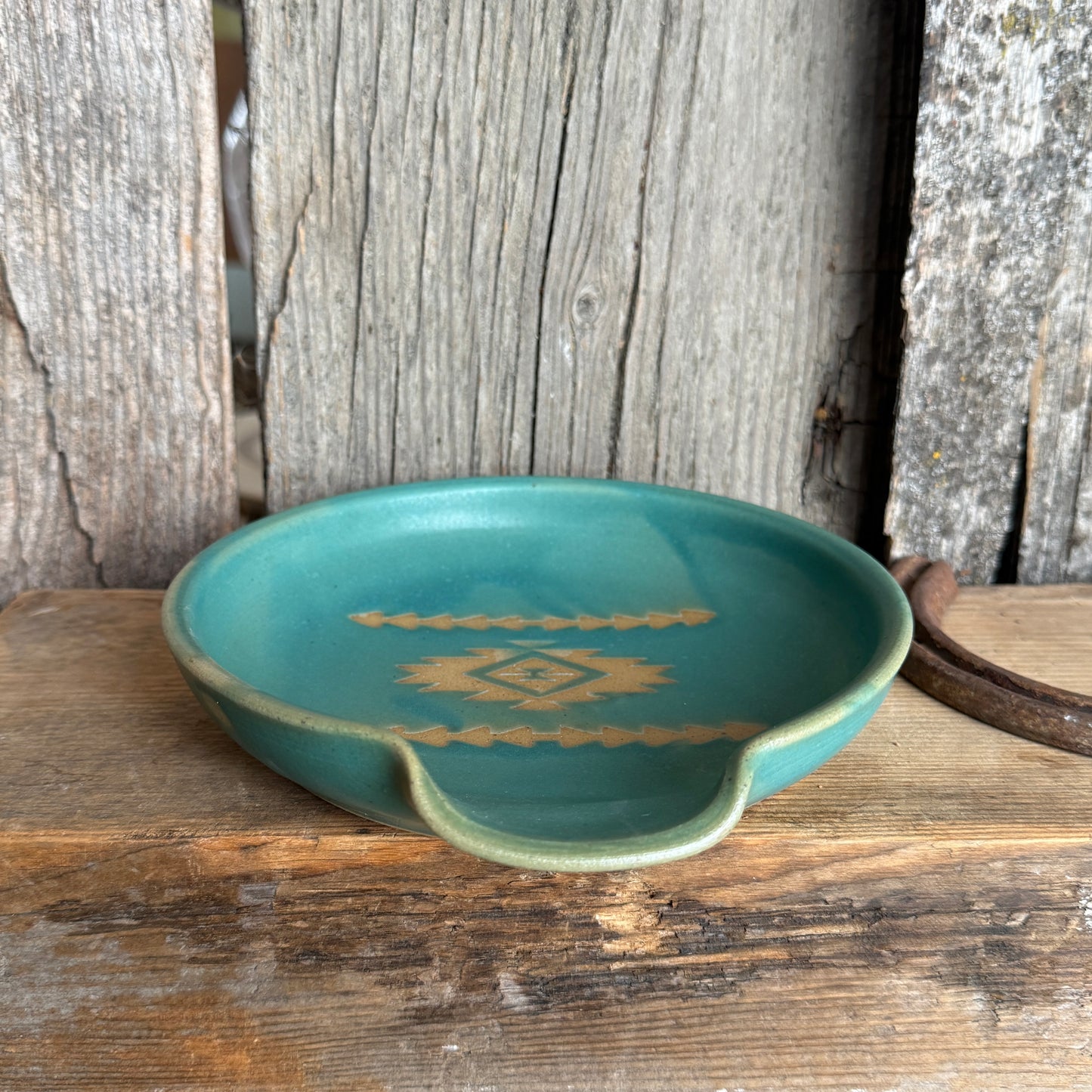 Spoon Rest - Southwestern Turquoise