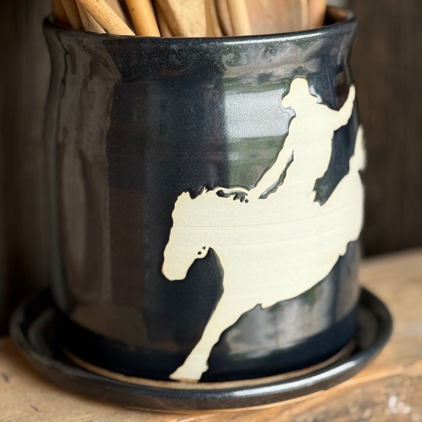 Planter pot Gunmetal
