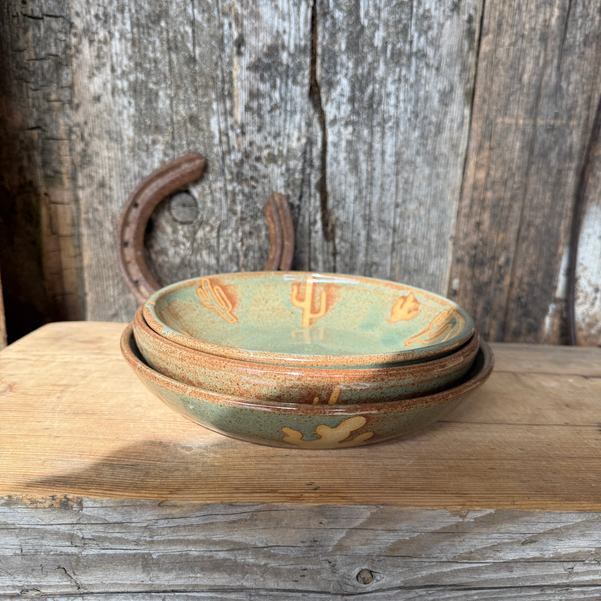 Girl Dinner - Plate/ Bowl set of 3 Cactus