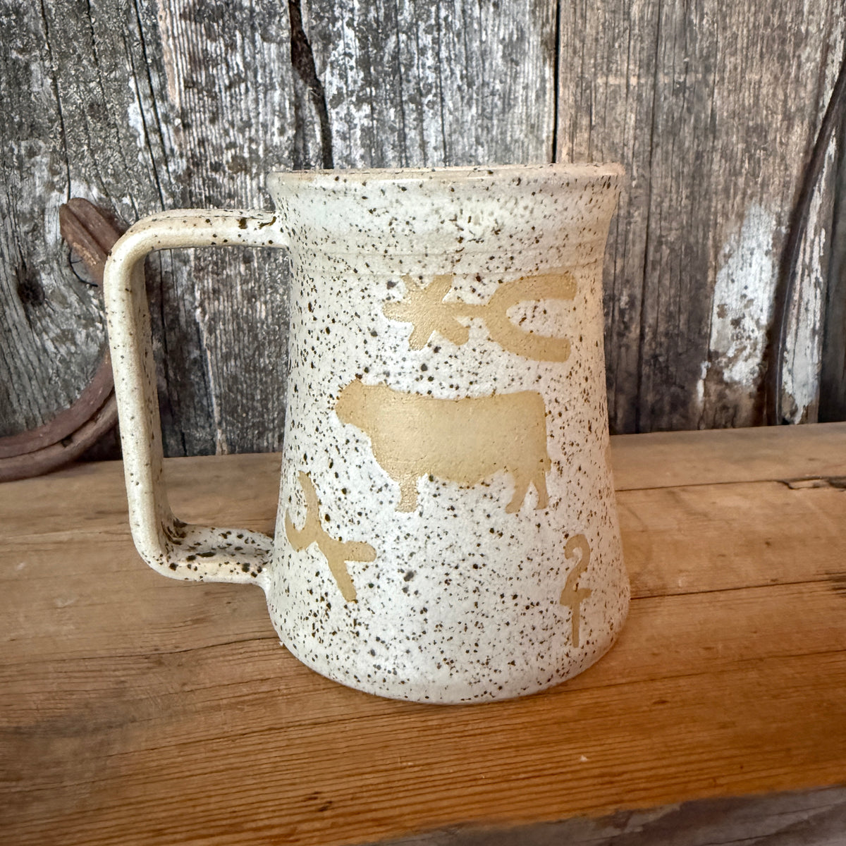 Coffee Mug - speckle Park branded cattle