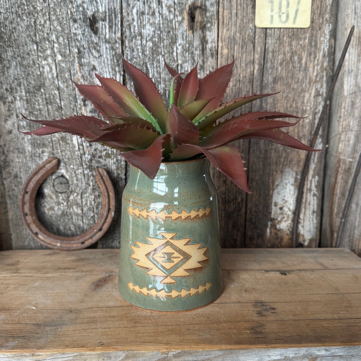 Vase Sagebrush Southwestern