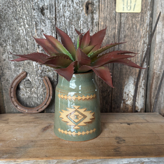 Vase Sagebrush Southwestern