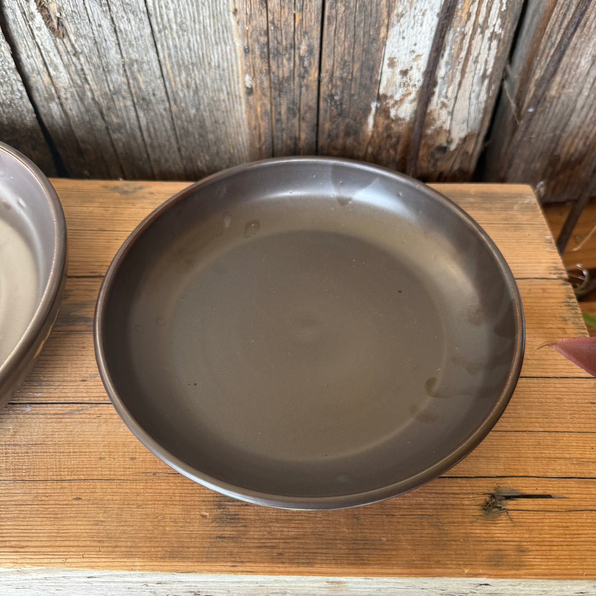 Girl Dinner Bowl/Plate Set of Small and Medium