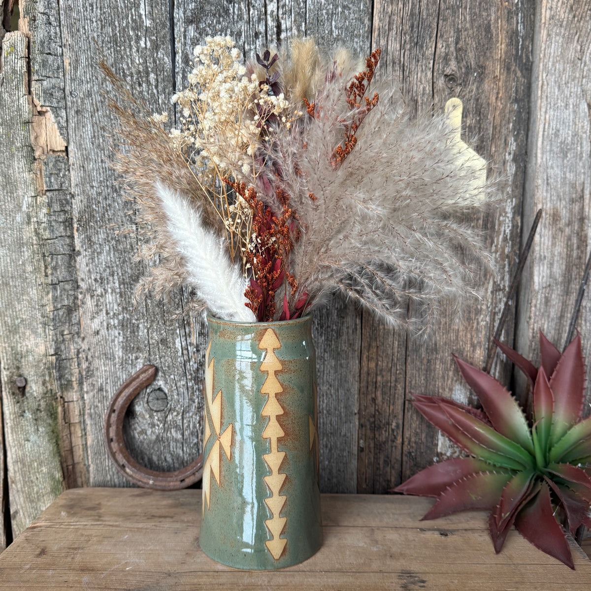 Vase Sagebrush Southwestern