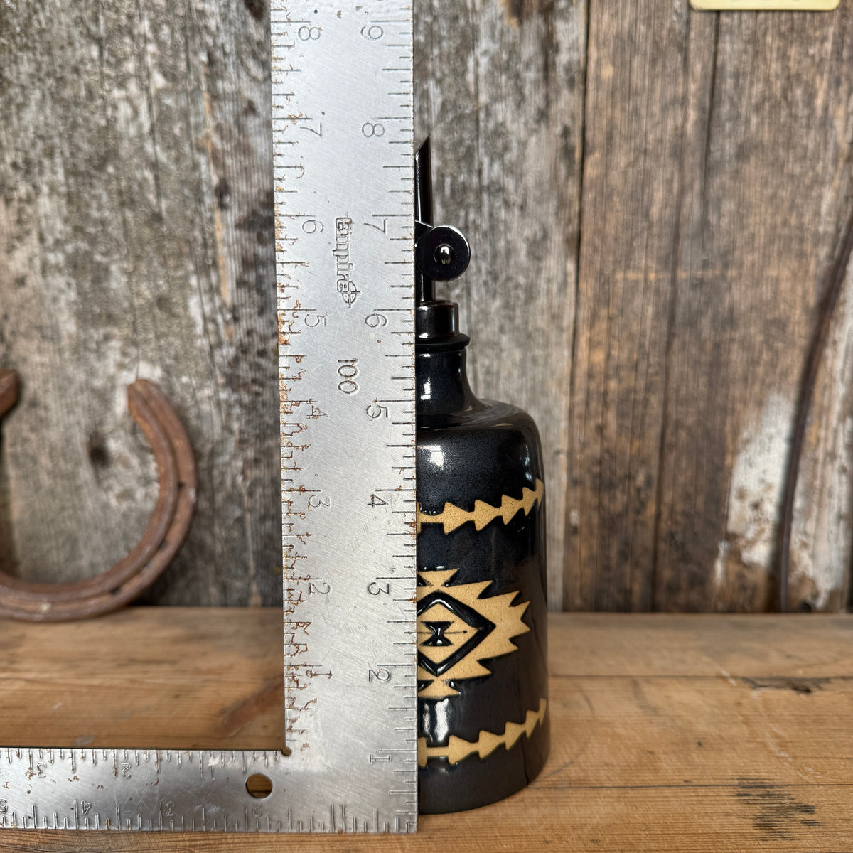 Oil Bottle  - Gunmetal Southwestern