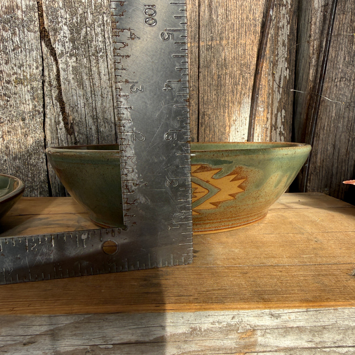 Girl Dinner Bowl/Plate Set of Small and Large