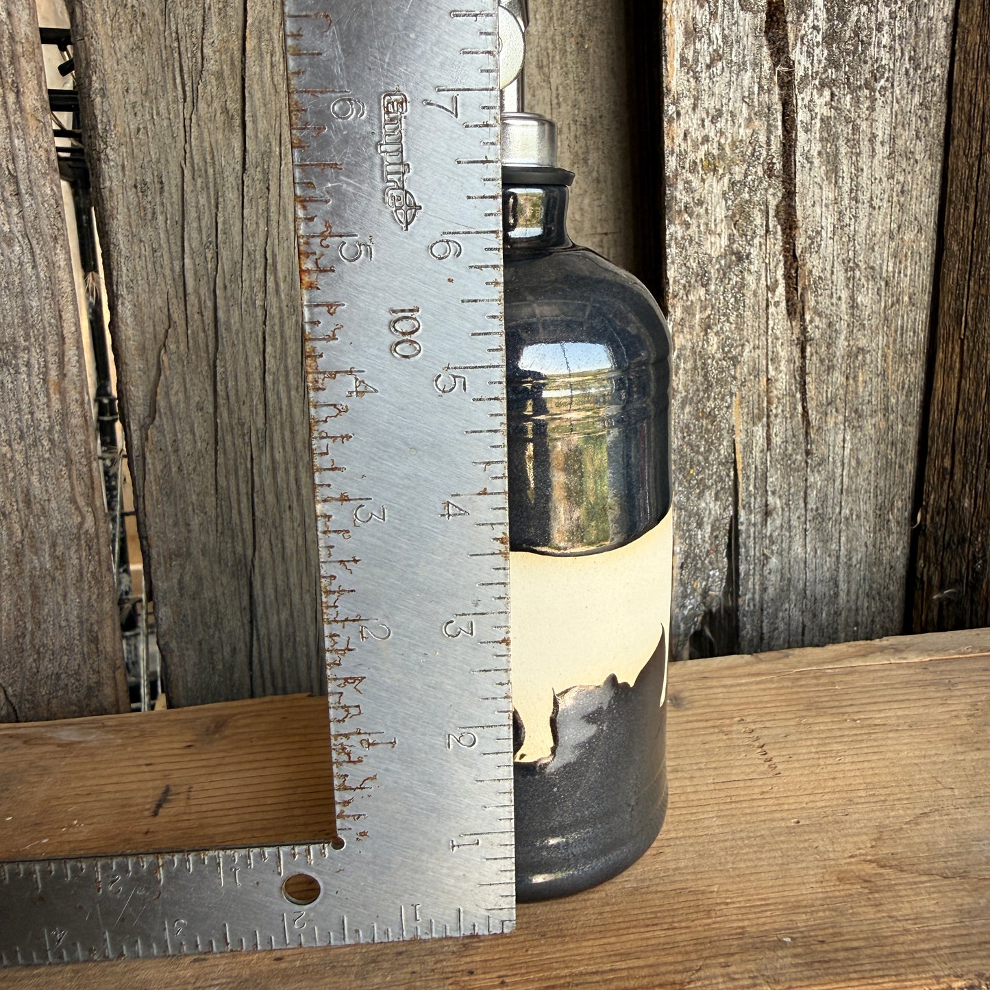 Oil Bottle -  Cattle - Gunmetal