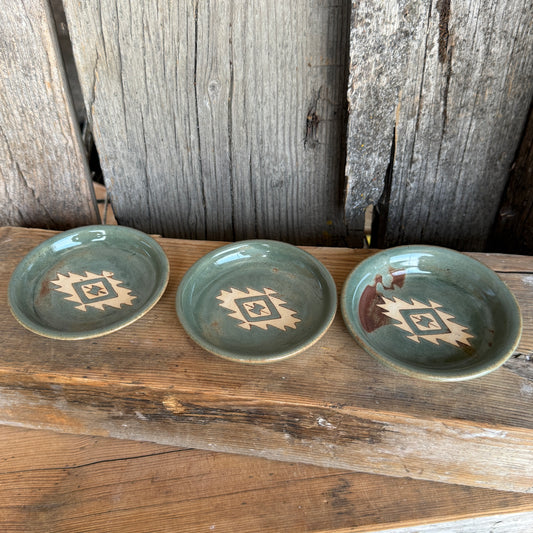 Sauce bowl set of 3 Sagebrush Southwestern