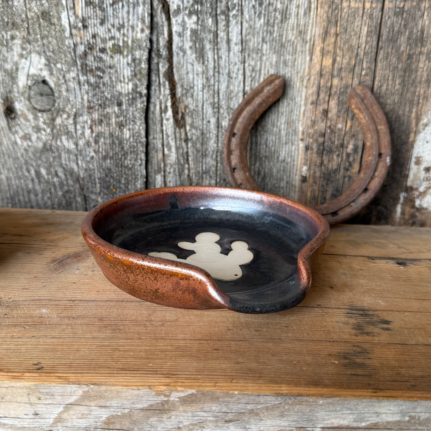 Spoon Rest - Copper /Gunmetal (2)