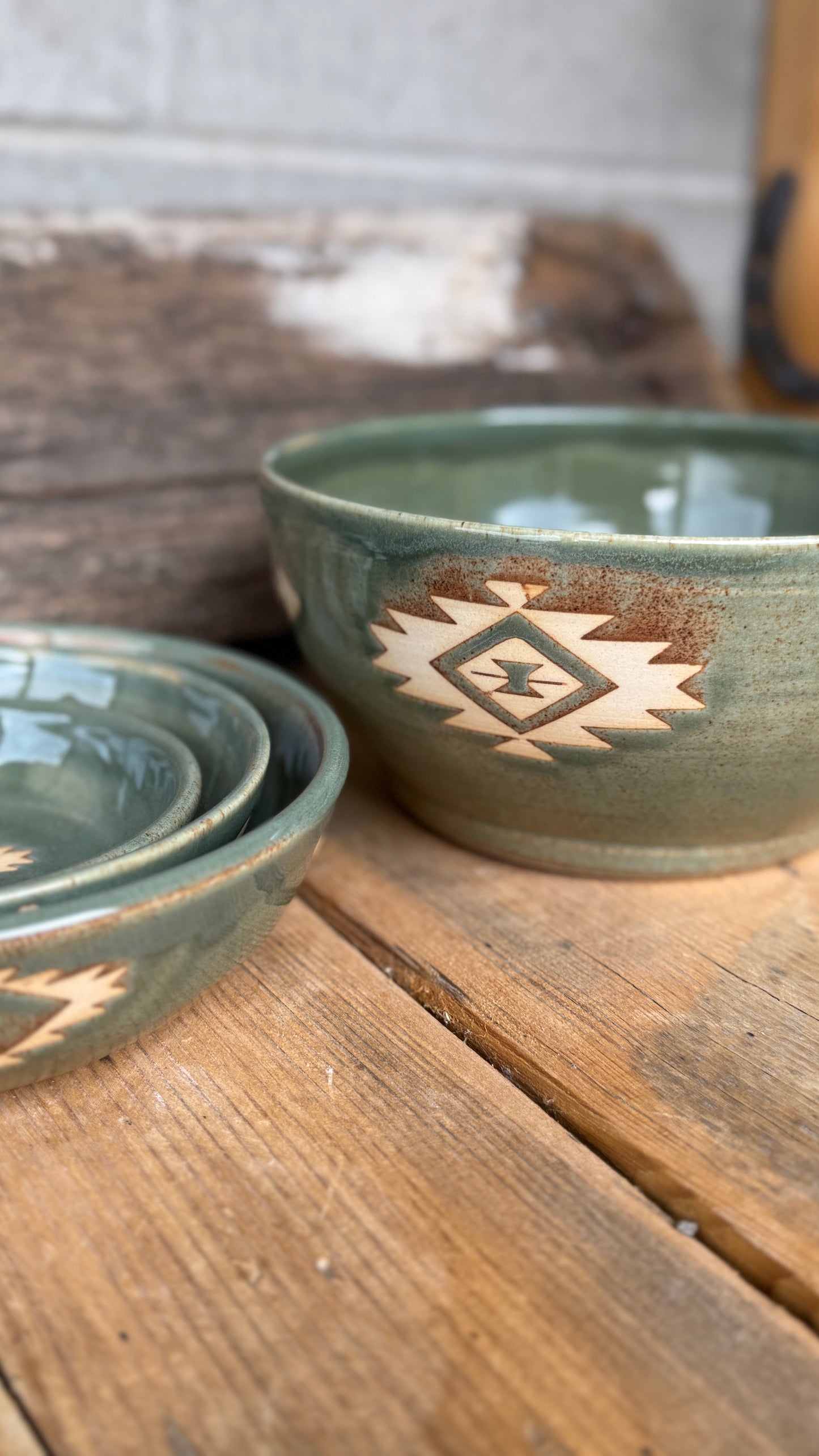 Set of small 4 bowls